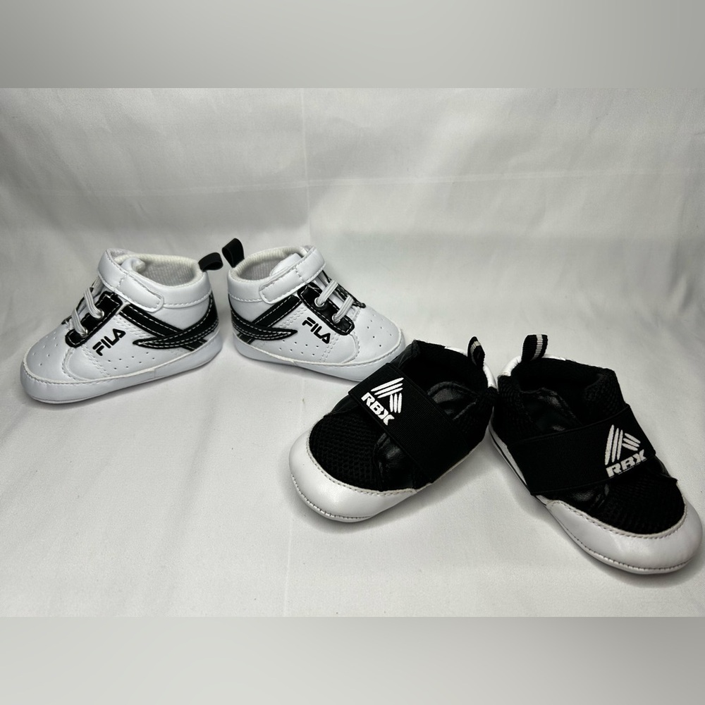 FILA AND REEBOX Baby Crib Shoes BUNDLE